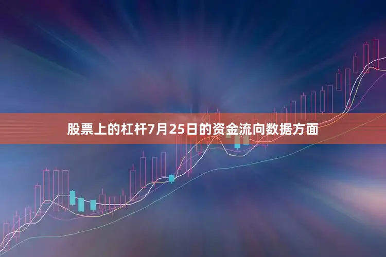 股票上的杠杆7月25日的资金流向数据方面